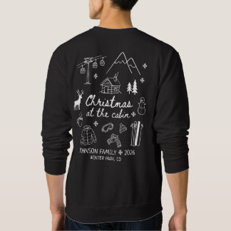 Christmas at the Cabin Group Matching Family Sweatshirt