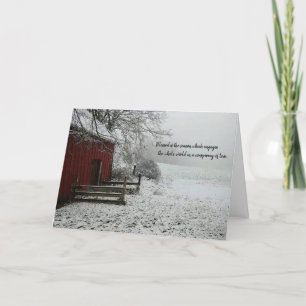 Christmas at the Farm Holiday Card