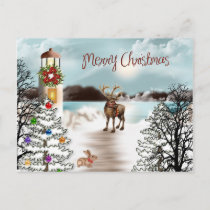 Christmas at the Lake Photo Card