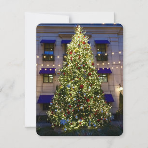 Christmas at Waldorf Astoria Chicago Note Card