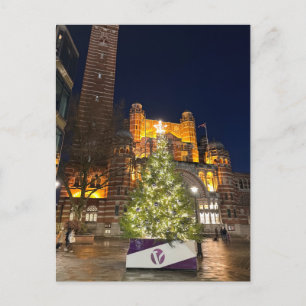 Christmas at Westminster Cathedral, London UK Postcard