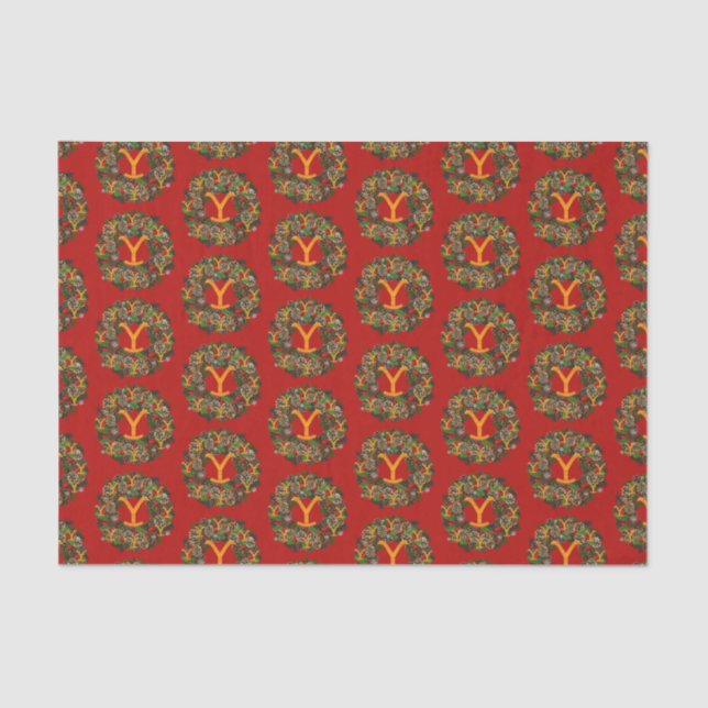 Christmas at Yellowstone - Tissue Paper (Front)