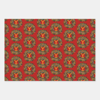 Christmas at Yellowstone - Wrapping Paper Sheets