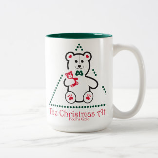 Christmas Attic Mug-Fool's Gold, Califiornia Two-Tone Coffee Mug