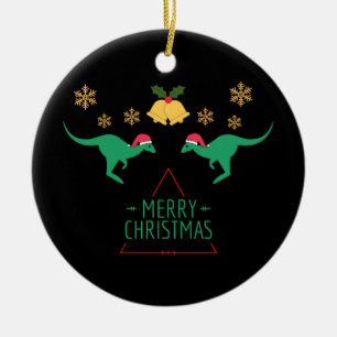 Christmas Australia Kangaroo Ceramic Ornament