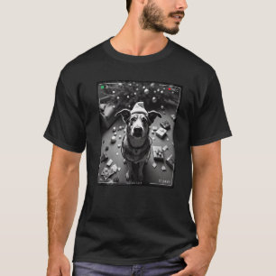 Christmas Australian Cattle Dog Caught On Camera P T-Shirt