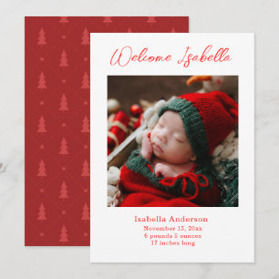 Christmas Baby Announcement