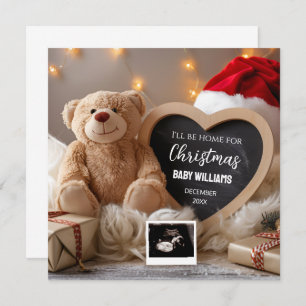 Christmas Baby Announcement Social Media