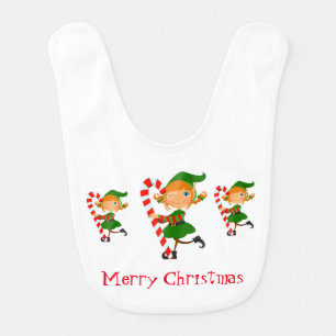 Christmas Baby Bib