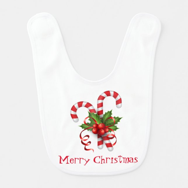 Christmas Baby Bib (Front)