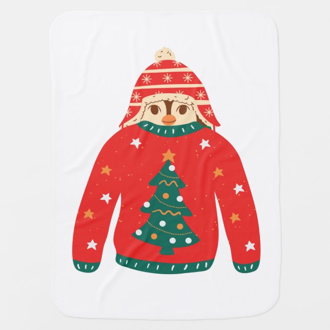 christmas baby blanket (Front)