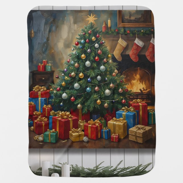 Christmas Baby Blanket (Front)