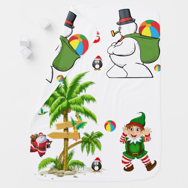 Christmas Baby Blankets (In Situ)