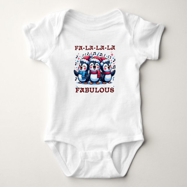Christmas Baby Bodysuit (Front)