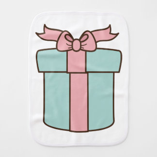 Christmas Baby Burp Cloth