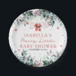 Christmas Baby Clothes Merry Little Baby Shower Paper Plates<br><div class="desc">The Christmas Baby Clothes Merry Little Baby Shower Paper Plates are the perfect addition to your holiday-themed baby shower. Featuring a charming design with adorable Christmas baby clothes, these plates bring festive cheer to your table settings. Sturdy and stylish, they’re ideal for serving treats while adding a touch of holiday...</div>