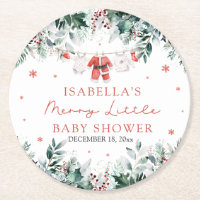 Christmas Baby Clothes Merry Little Baby Shower
