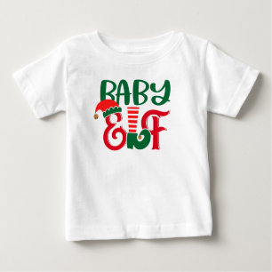 Christmas Baby Elf Baby T-Shirt