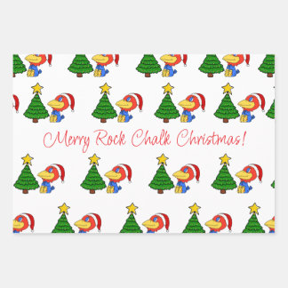 Christmas Baby jay Wrapping Paper Sheets