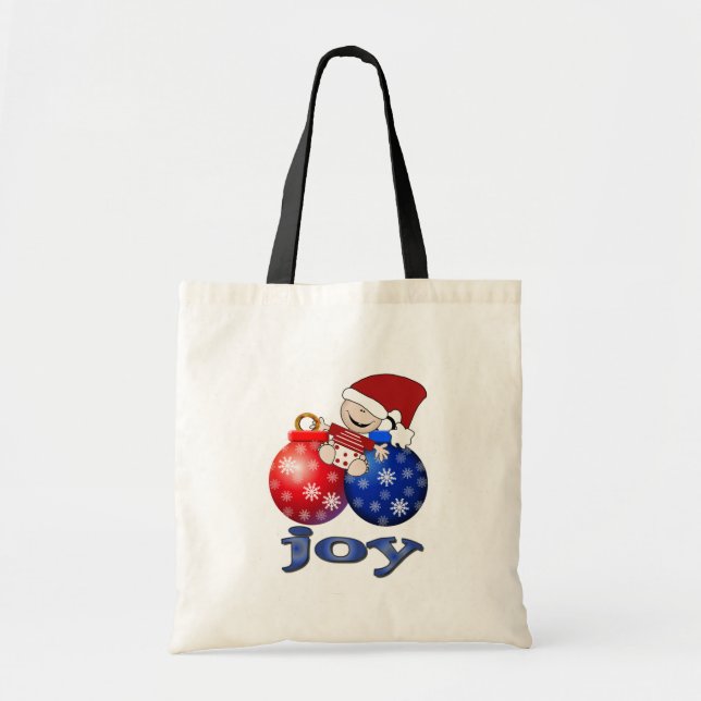 Christmas Baby Joy Tshirts and Gifts Tote Bag (Front)