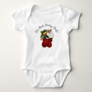 Christmas Baby Our Little Stocking Stuffer Baby Bodysuit