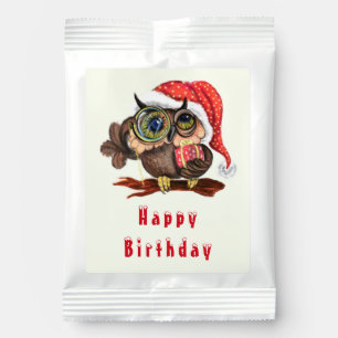 Christmas Baby Owl Your Birthday Margarita Drink Mix