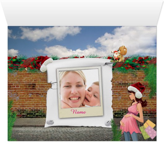 Christmas Baby Shower (Inside Horizontal (Bottom))