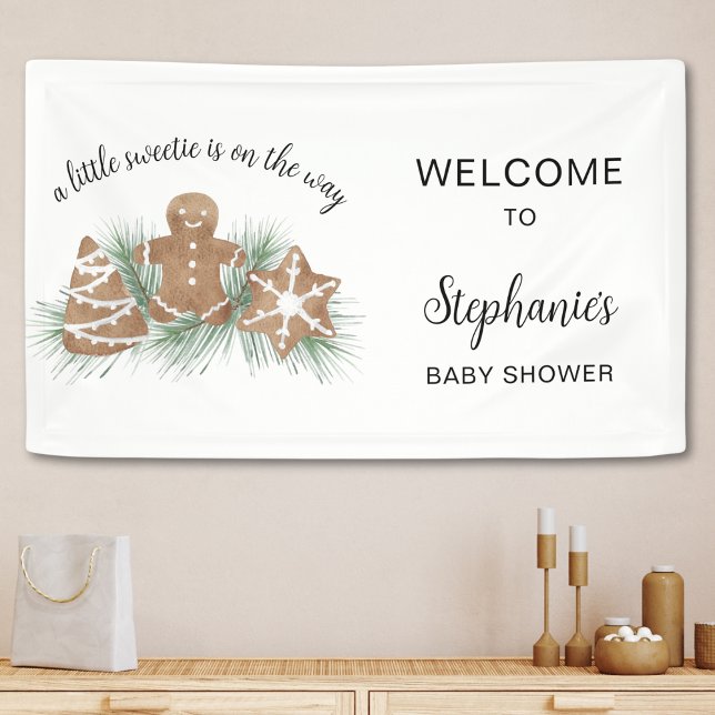 Christmas Baby Shower Banner (Creator Uploaded)