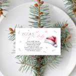 Christmas Baby Shower Books For Baby Enclosure Card<br><div class="desc">Christmas Baby Shower Books For Baby Enclosure Card. Matching items are available.</div>