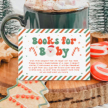 Christmas Baby Shower Books for Baby