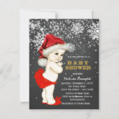 Christmas Baby Shower Invitation (Front)