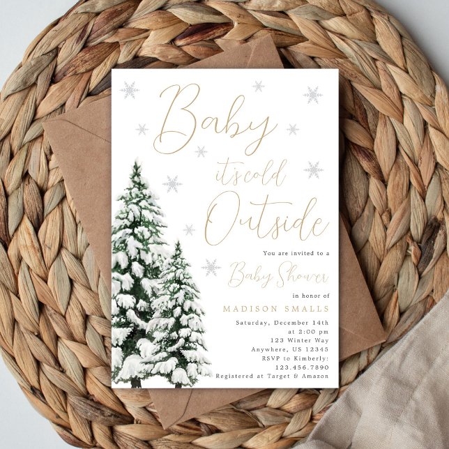 Christmas Baby Shower Invitation (Creator Uploaded)