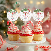 Christmas Baby Shower Sticker | Santa Baby Holiday