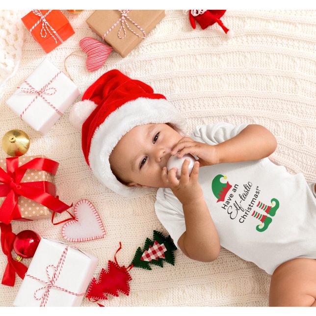 Christmas Baby Sleeper - Elf-tastic!   Bodysuit (Creator Uploaded)
