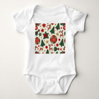 Christmas Baby T-Shirt Baby Bodysuit
