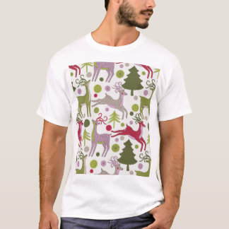 Christmas Background: Festive Season Design T-Shirt