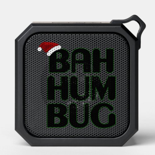 Christmas Bah Humbug Sweatshirt_Xmas Humbug Santa  Bluetooth Speaker