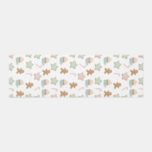 Christmas Bakery Treats Pattern Outdoor Rug