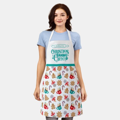 Christmas Baking Crew Cookies  Cocoa Apron