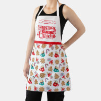 Personalized Baking Apron for Women Custom Cookie Crew Aprons -  in  2023