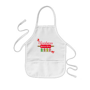 Christmas Baking Crew Kids' Apron