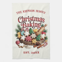 Christmas Baking Family Name