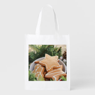 Christmas Baking Grocery Bag