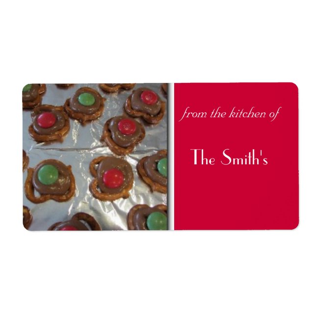 Christmas Baking Label (Front)