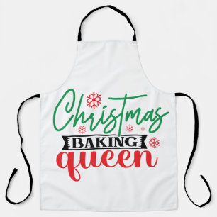 Christmas Baking Queen Apron