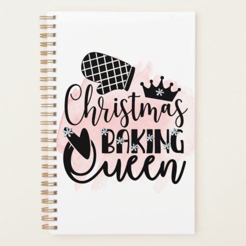 Christmas Baking Queen Planner