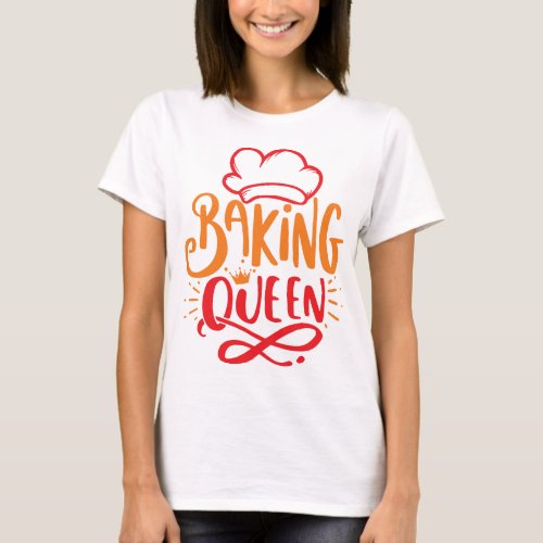 Christmas Baking Queen T_Shirt