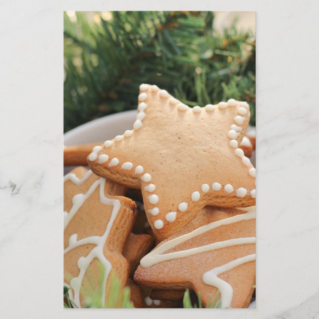 Christmas Baking Stationery (Front)
