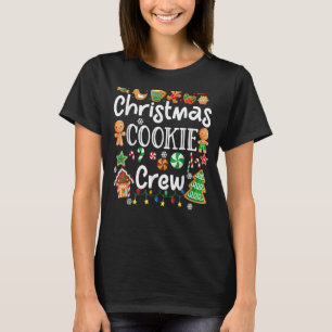 Christmas Baking Team Apparel Cookie Crew Bakers H T-Shirt