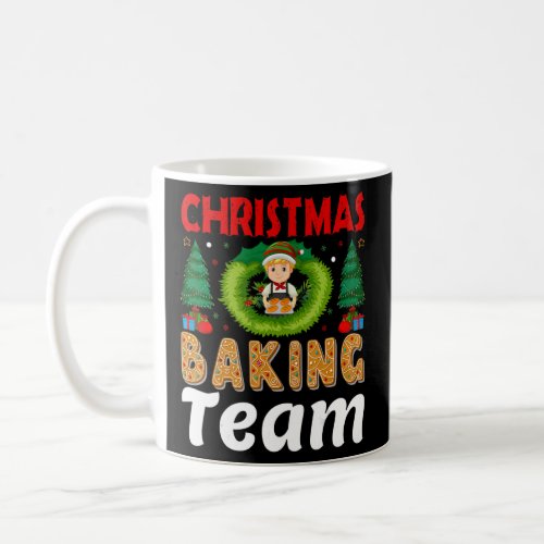 Christmas Baking Team Bread Boys Xmas Santa Claus  Coffee Mug